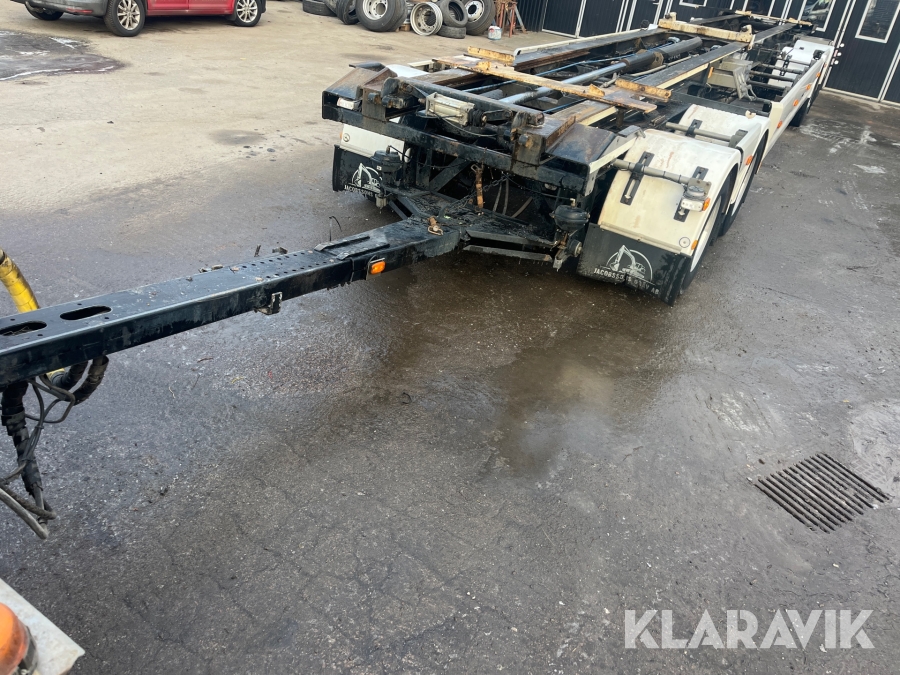 Lastväxlarsläp Hogstad Svets S4-LV-38 med skjutkolv 