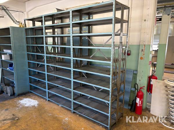 Lagerhyllor 2st sektioner