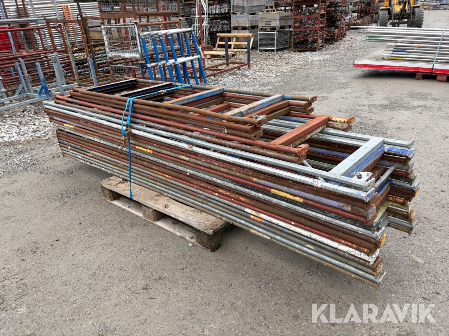 Dubbelräcke till hakiställning 21 st