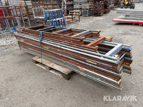 Dubbelräcke till hakiställning 21 st