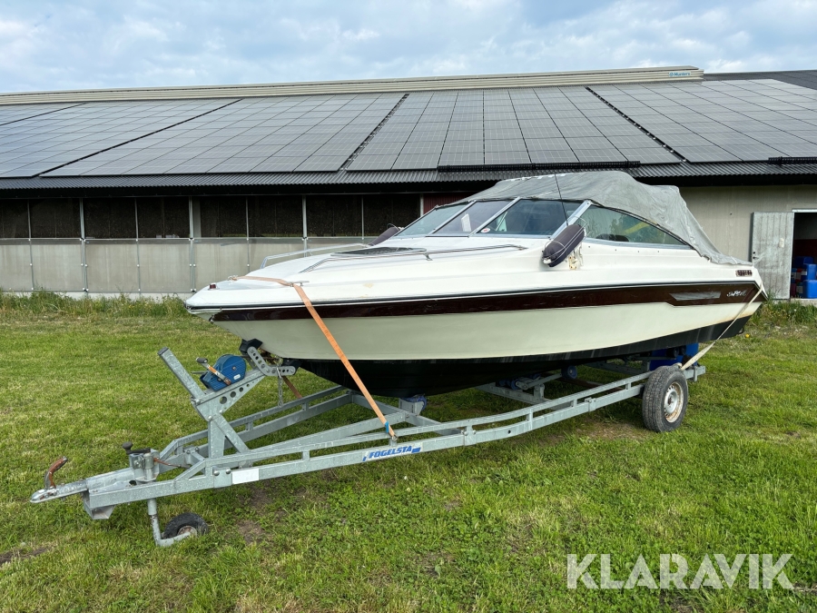 Båt Sea Ray 200cc 20 fot med trailer