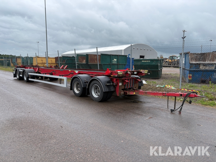 Lastväxlarsläp Hüffermann HSA 38.12 LS