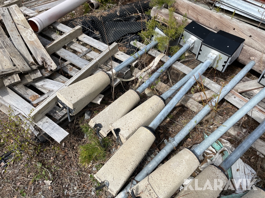 Motorvärmarstolpar 4st