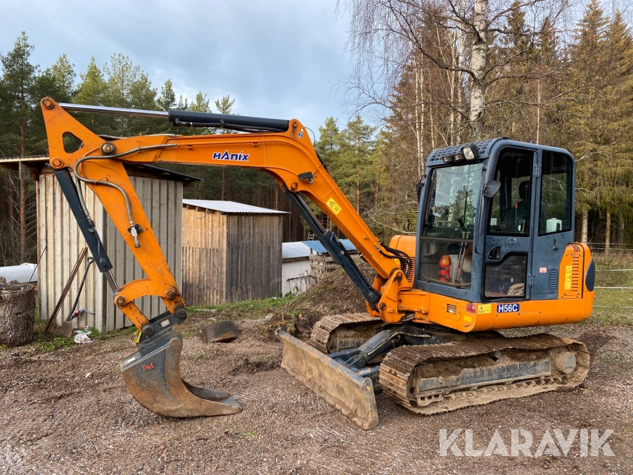 Grävmaskin Hanix H56C