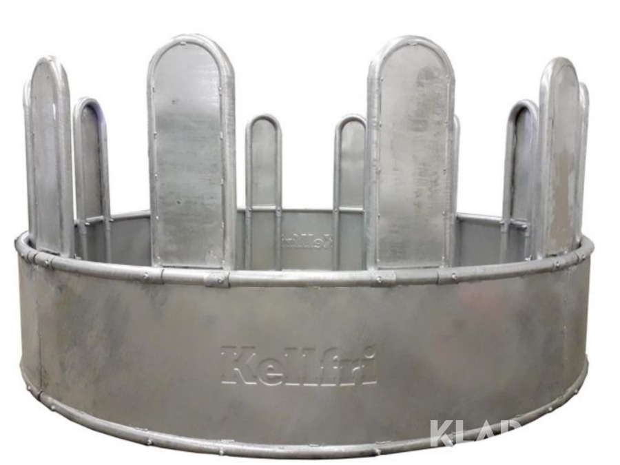 Foderhäck Kellfri med täckta bogstöd för häst 12platser 2st