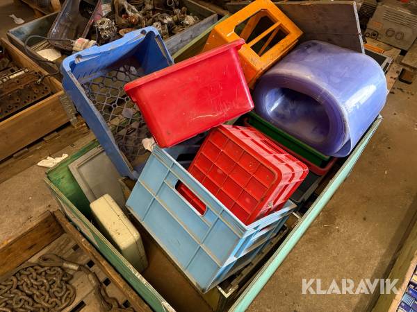 Lådor/backar 1st pall