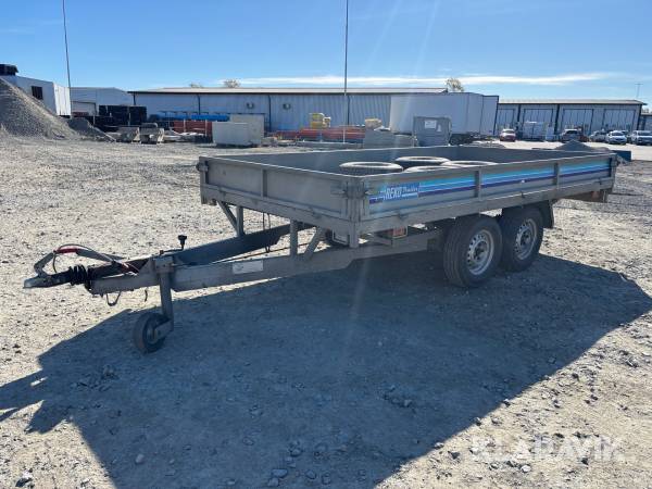 Personbilssläp Rekotrailer FL2600td bromsat boogie