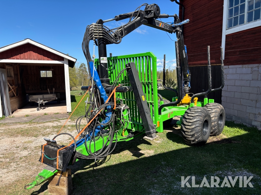 Skogsvagn P12 med FMV 290