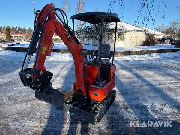 Bandgrävmaskin 1,2 ton Excavator LX12-9B