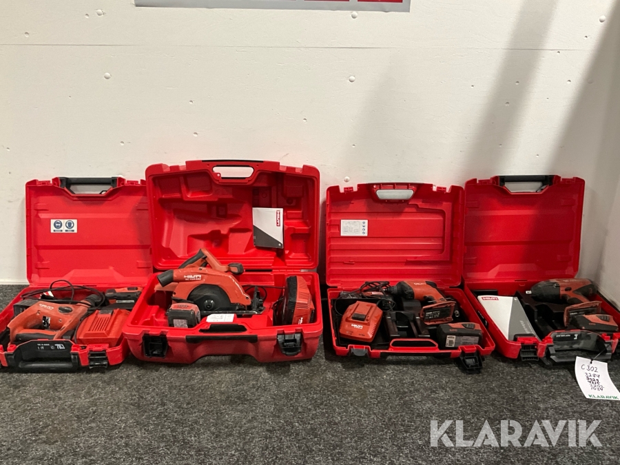 Handverktyg 4st Hilti