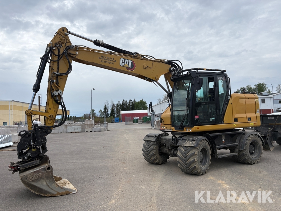 Grävmaskin CAT M314