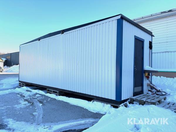 Manskapsbod med toalett