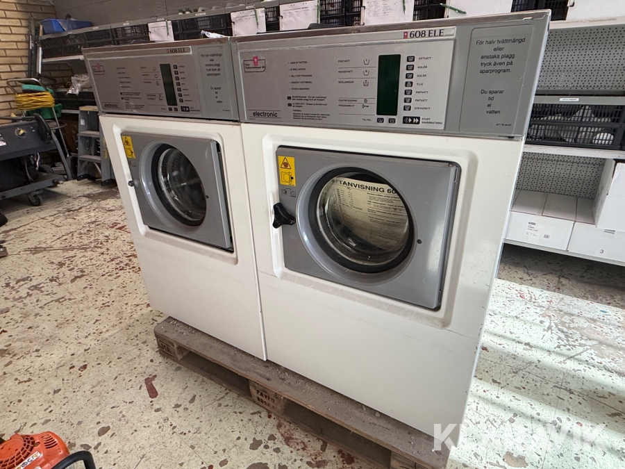 Tvättmaskin Electronic 608 ELE 2 st