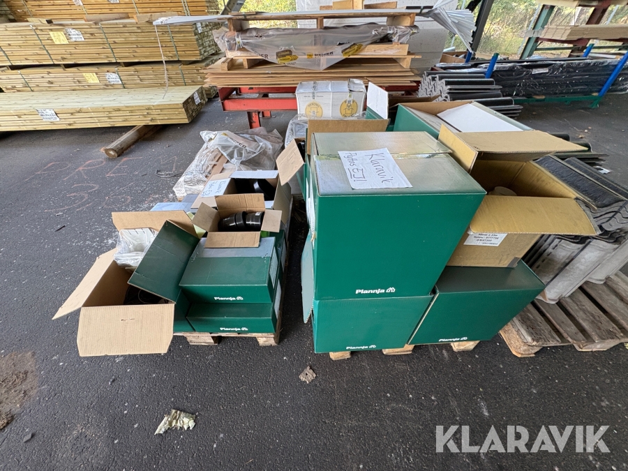 Parti med takavvattning Plannja