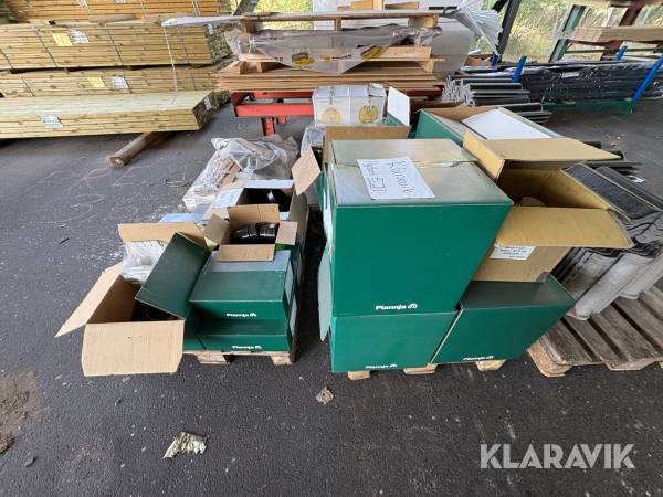 Parti med takavvattning Plannja