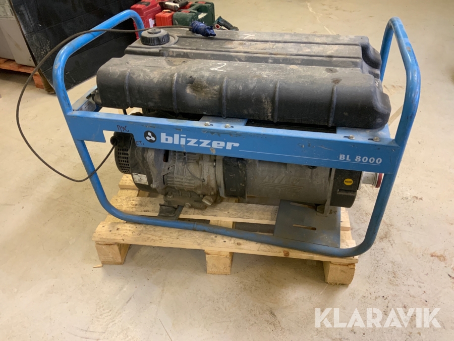 Elverk Blizzer Bl8000