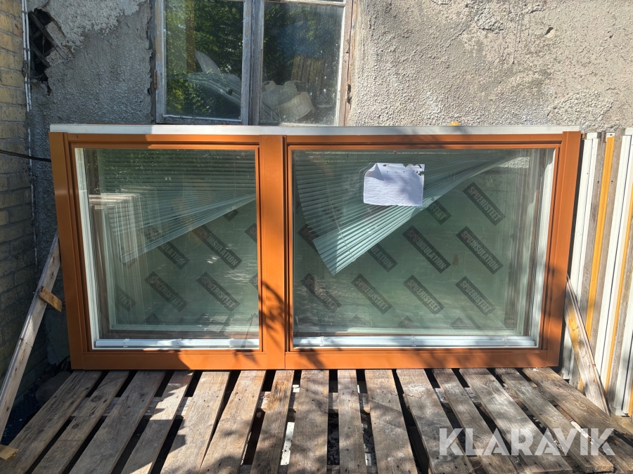 Fönster Snidex 2520x1230mm 2st