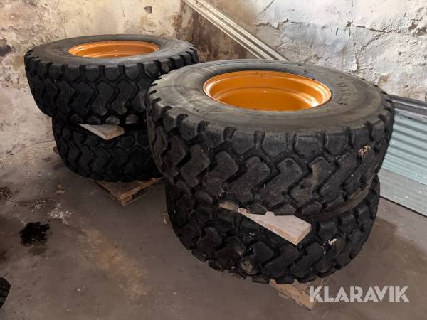 Entreprenaddäck Michelin XHA 17.5 R 25 - 4st