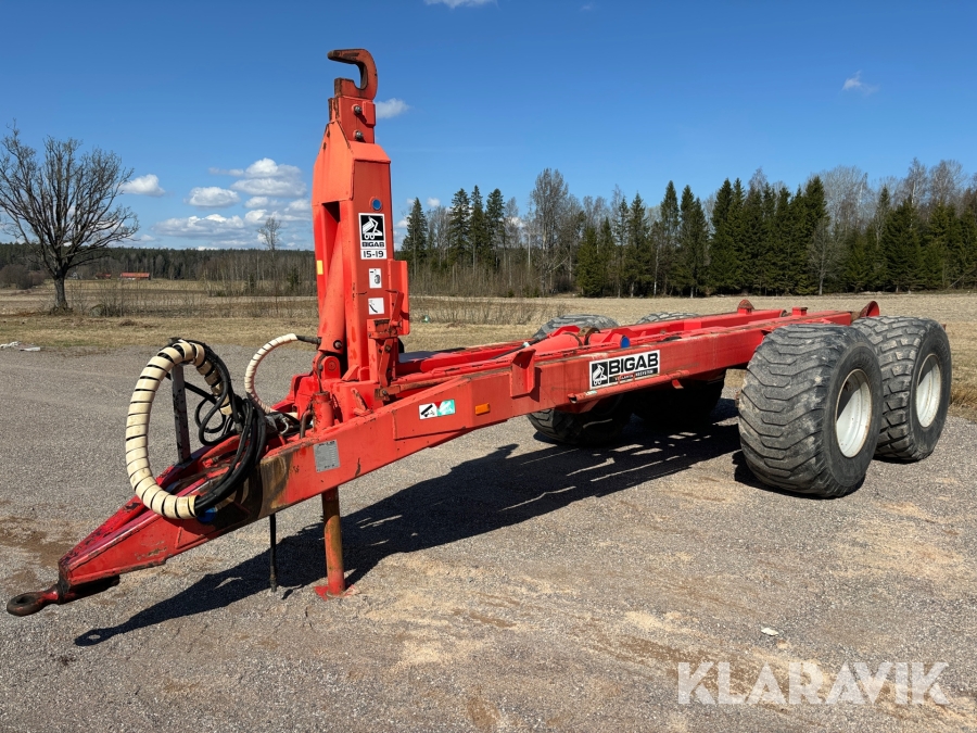 Flakväxlarvagn Bigab VV15-19