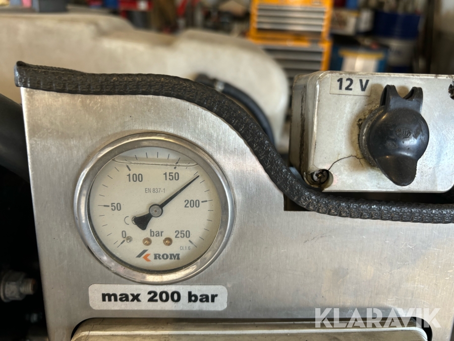 Spolaggregat ROM BV Compact PRO med TEHA BR750 värmeaggregat