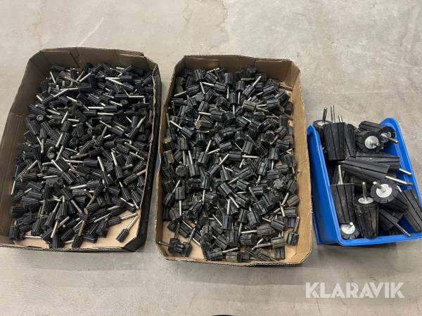 Gummihållare för sliphylsor