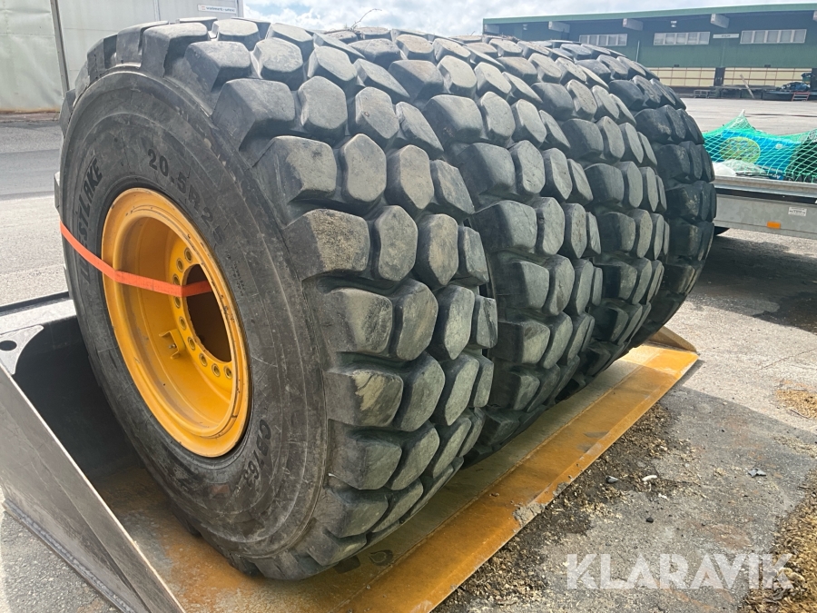 Entreprenaddäck Westlake CB763 med fälg 20.5R25