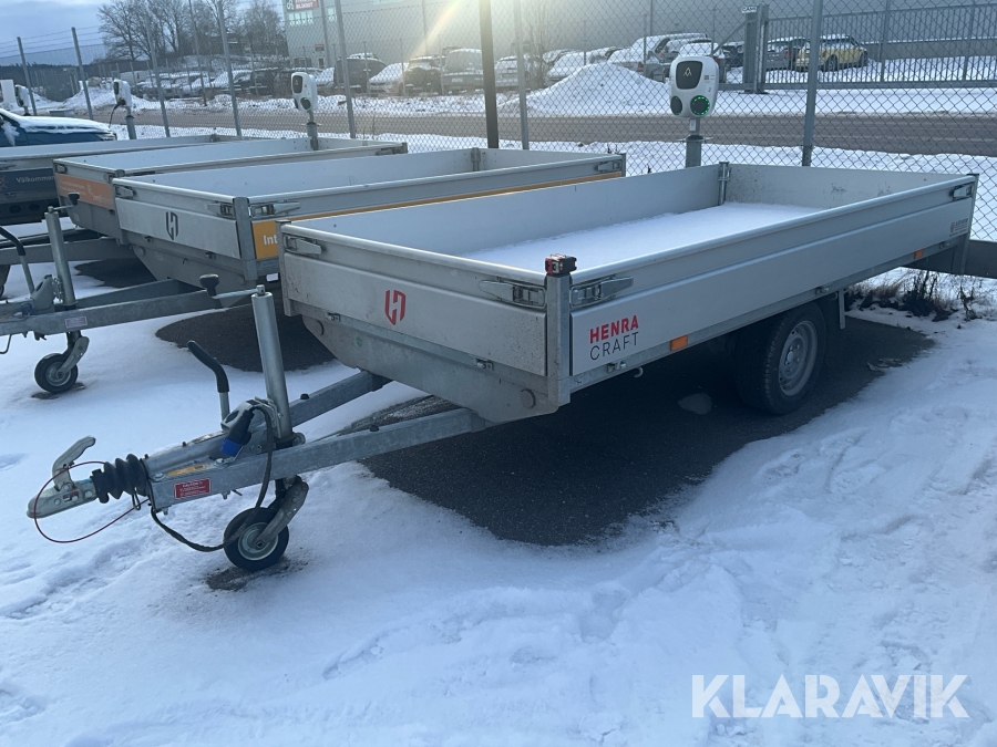 Personbilssläp Henra 1300 kg