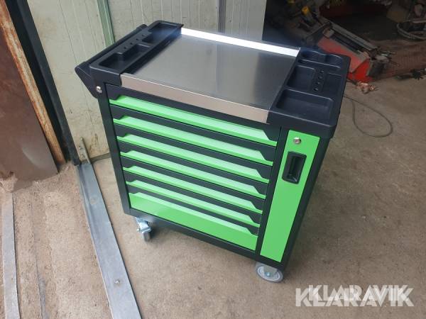 Verktygsvagn med verktyg