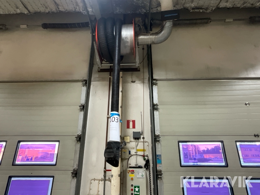 Avgasslangupprullare Nedermann