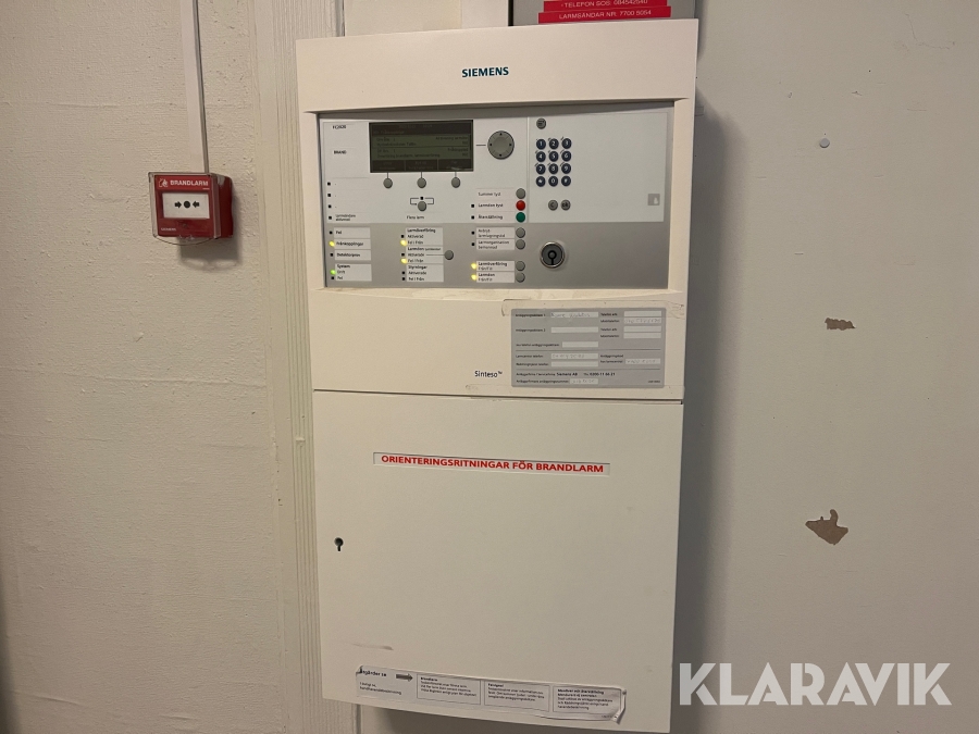 Brandlarm Siemens FC2020