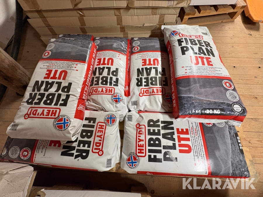 Avjämningsmassa Heydi Fiberplan Ute
