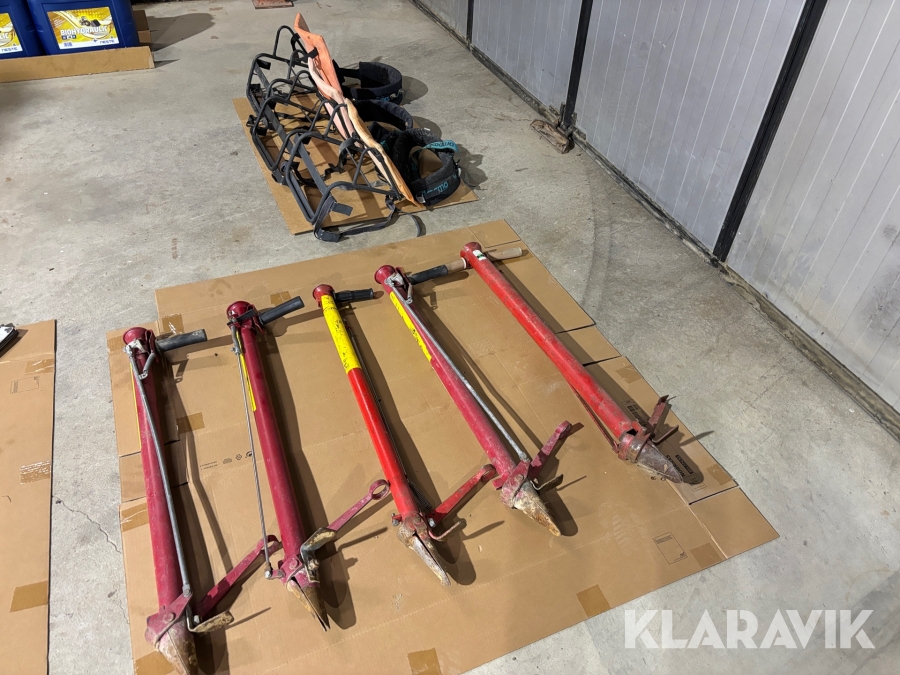 Planteringsrör 5st &Planthållare 3 st 