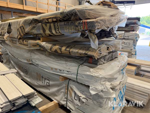 Fasadpanel 22x145 tätfals mörkbrun