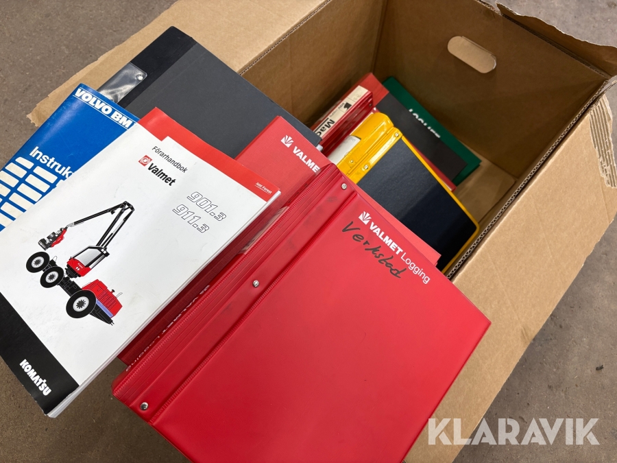 Skogsmaskinslitteratur Valmet / Volvo / Loglift