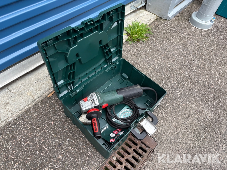 Vinkelslip Metabo 125 mm