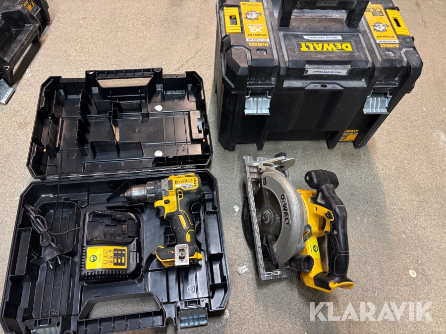 Skruvdragare & Cirkelsåg DeWalt DCD 791 & DCS 391