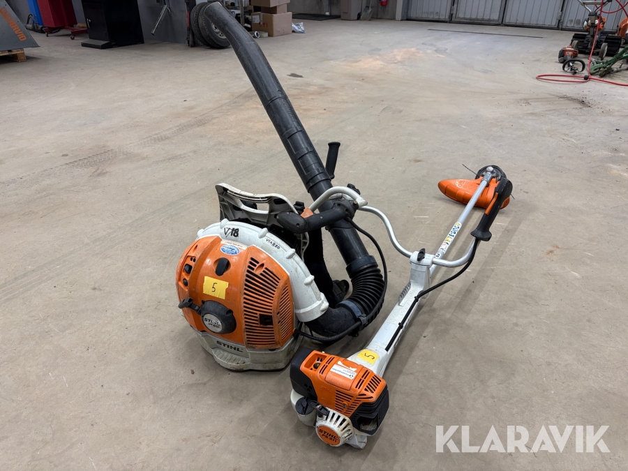 Trädgårdsmaskiner Stihl Lövblås och Trimmer