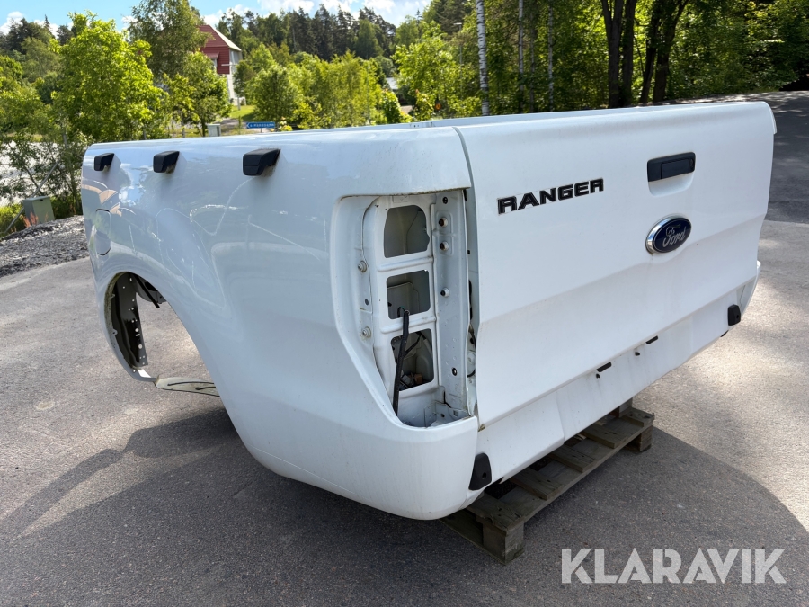 Flak till pickup Passande Ford Ranger dubbelhytt
