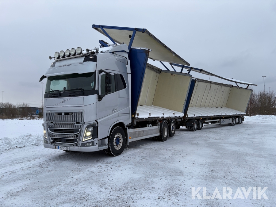 Flisekipage Volvo FH16 550 6X2