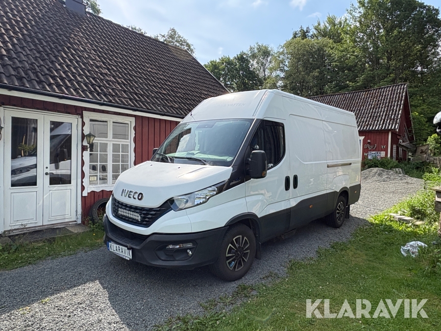 Skåpbil Iveco Daily VI NaturalPower med isolerat skåp