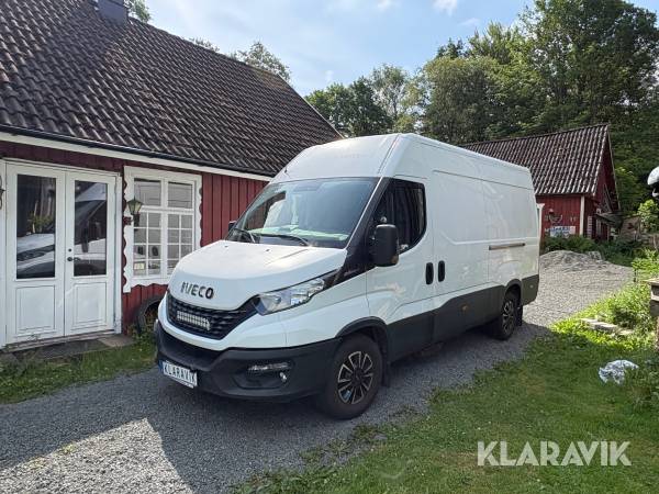 Skåpbil Iveco Daily VI NaturalPower med isolerat skåp