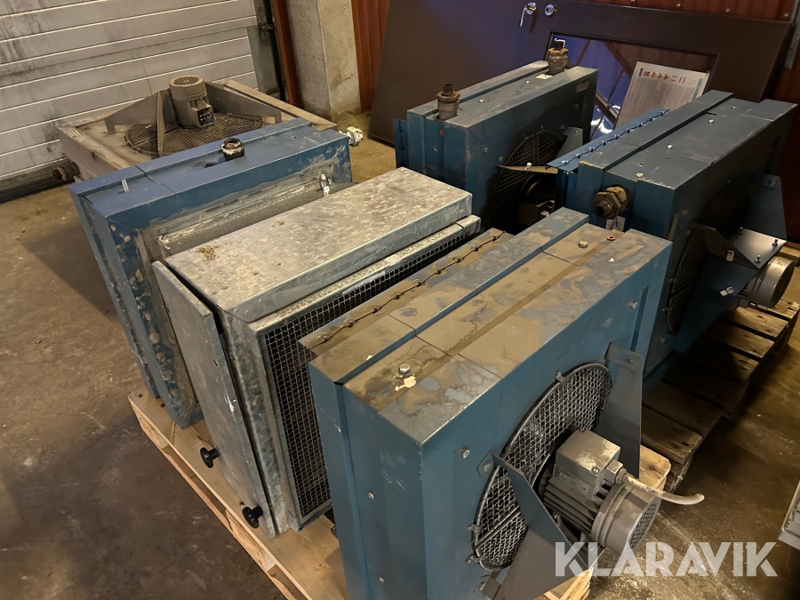 Fläktluftvärmare Bahco Ventilation