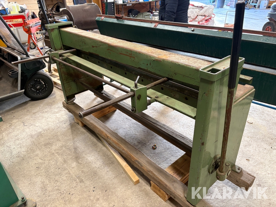 Plåtsax manuell Schechtl HT200