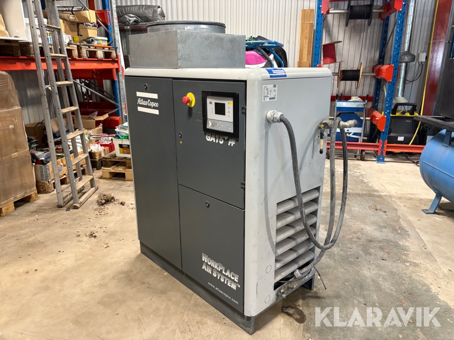 Kompressor Atlas copco GA15Plus