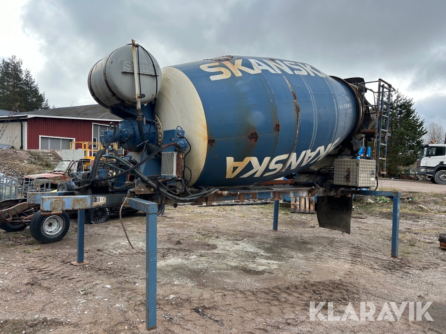 Betongblandare 9kubik Intermix IM9
