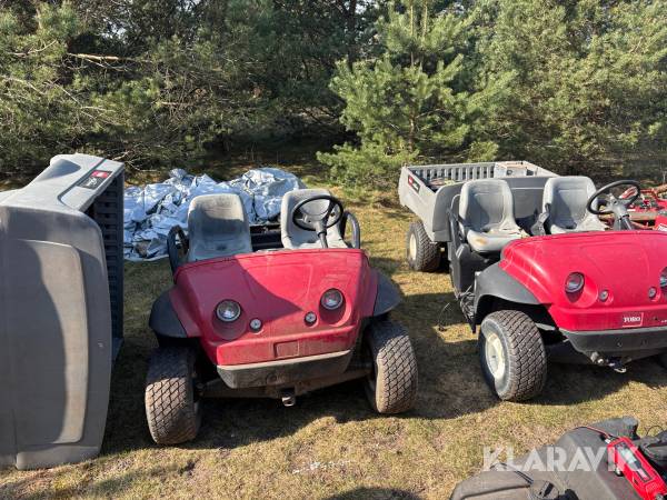 Golfbil Toro Workman e2050 med tippflak 2st