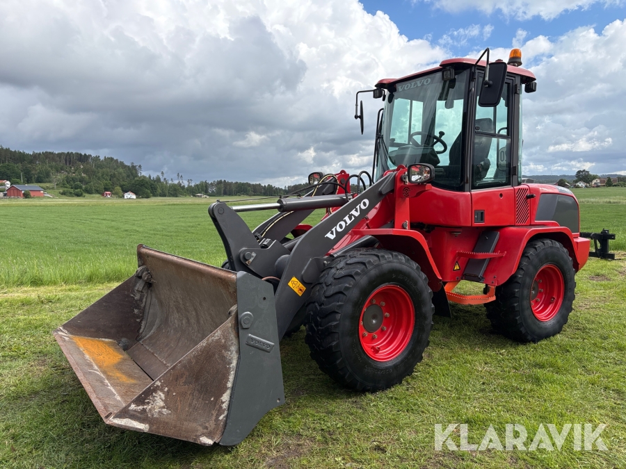 Hjullastare Volvo L35G - 2st redskap