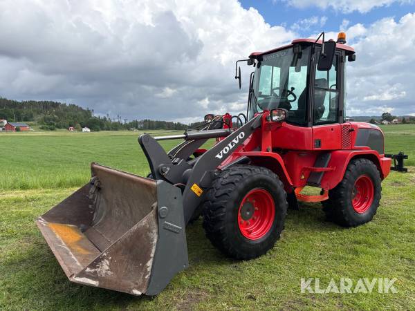 Hjullastare Volvo L35G - 2st redskap