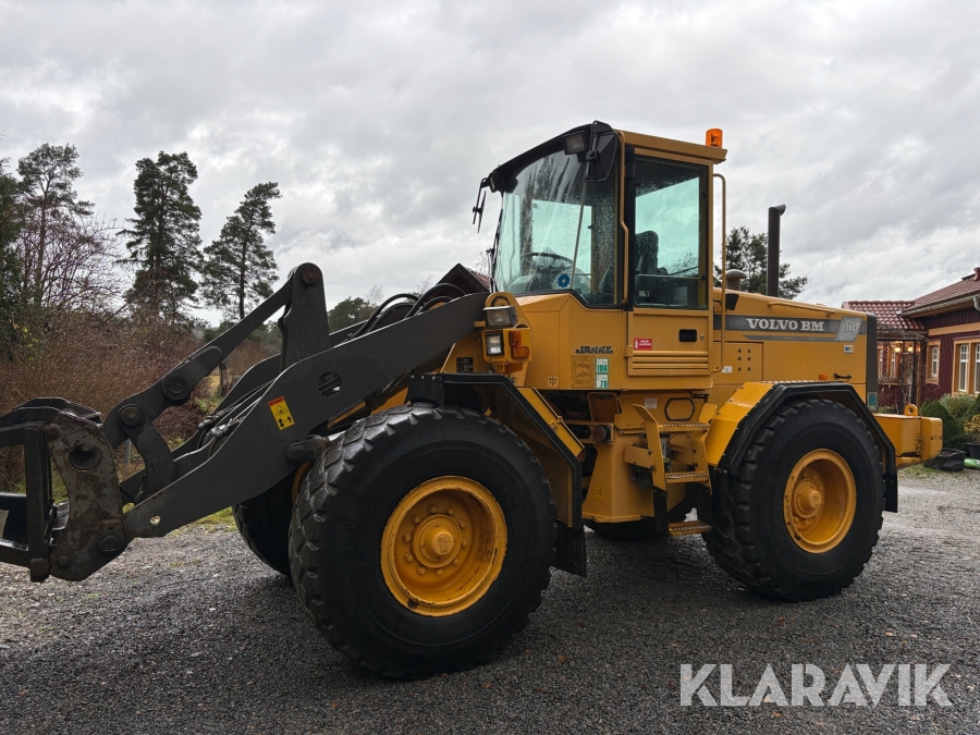 Hjullastare Volvo BM L70C 11.873 med redskap