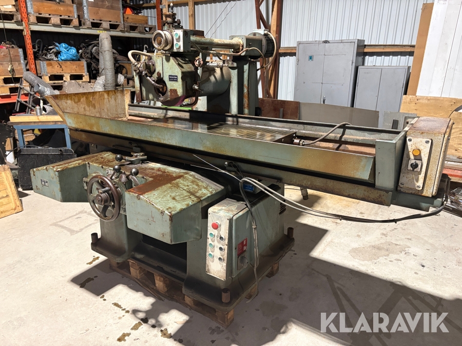 Planslipmaskin Malcus MPS 1000 med magnetbord